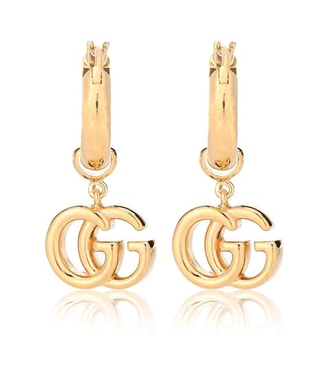 gold.gucci earrings|authentic Gucci earrings.